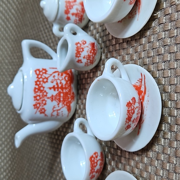 Vintage Child's Tea Set Japan Service for 3 Japan - Picture 5 of 7